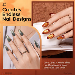 Modelones base coat no-wipe for smooth foundation and long wear.