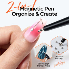 Modelones Cat Eye Magnet Heart Guide enables precise heart patterns.