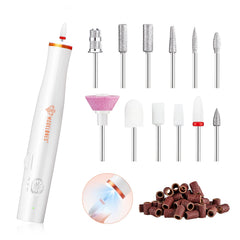 Modelones electric nail drill front view for precise shaping and filing.