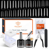 Modelones gel nail kit box showing at-home salon-quality nails