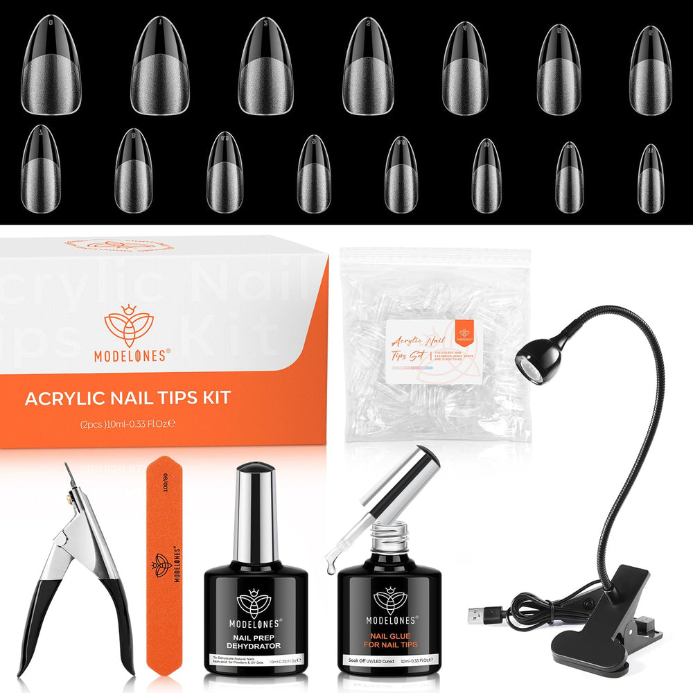 modelones gooseneck lamp with clamp delivers stable curing for at home gel nails.