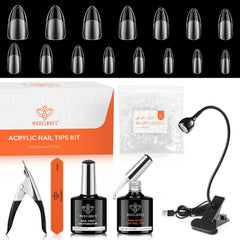 modelones gooseneck lamp with clamp delivers stable curing for at home gel nails.