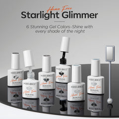 Modelones hema-free-nail-polish bottle highlights vegan safety.