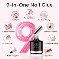 Modelones nail file tool ready for shaping and refining nail edges.