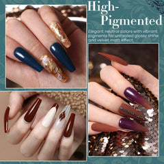 Modelones Prussian blue gel polish on swatches for deep ocean look