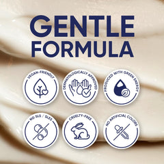 Moerie amino acids and vitamins graphic demonstrates essential nutrients for hair.