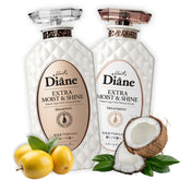 Moist Diane natural shampoo bottle with ceramide moisture support