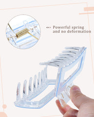 Molans non-slip grip clip keeps thick hair in place all day.