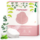 Momcozy shower steamer eucalyptus-leaf shape releasing spa aroma