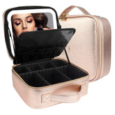 MOMIRA travel makeup bag waterproof material keeps cosmetics safe while traveling