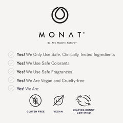 MONAT Studio One Flex Control spray demonstrates easy-to-apply mist with flexible, brushable finish.