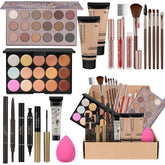 MONRUEVT makeup kit all-in-one displays complete essentials for quick daily beauty routines.