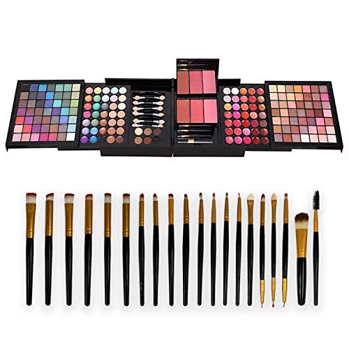 Moobirlet teen beginner makeup kit palette with 177 colors for versatile day-to-night looks.