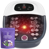 MoodRelish foot spa bath massager with heat-bubbles for soothing foot relaxation.