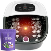 MoodRelish foot spa heat-bubbles deliver warm, bubbling soak for tired feet.