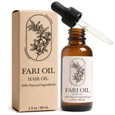 MORANDEE Fari Oil bottle highlights lightweight non-greasy formula for daily scalp nourishment.