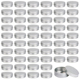 Moretoes 60-pack tins with screw lids for bulk balm storage.