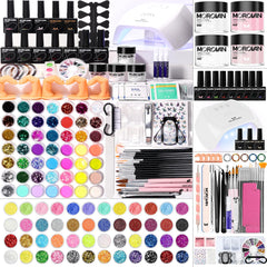 Morovan acrylic nail kit beginners pack for at-home manicures.