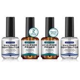 Morovan nail prep dehydrator bottle ready-to-use for oil removal and better adhesion