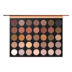 Morphe 35U Desert Palette open with sunset-toned shadows for warm daytime looks.