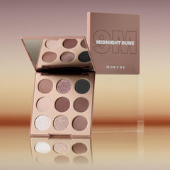 Morphe 9M Midnight Dune palette creates versatile day-to-night eye looks