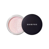 Morphe Bake & Set powder with talc-free formula delivers lightweight oil-control finish.