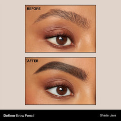 MORPHE Definer spoolie blends brows for a natural finish