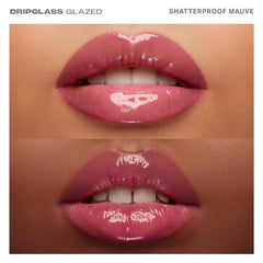 MORPHE Dripglass gloss in hand shows glossy finish and smooth application