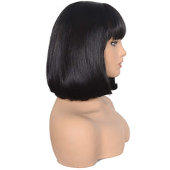 Morvally heat-resistant synthetic wig 150°C enables easy perming and dyeing options.