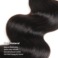 Mosari 15A raw hair bundles 24-inch length demonstrates long-lasting body and softness.
