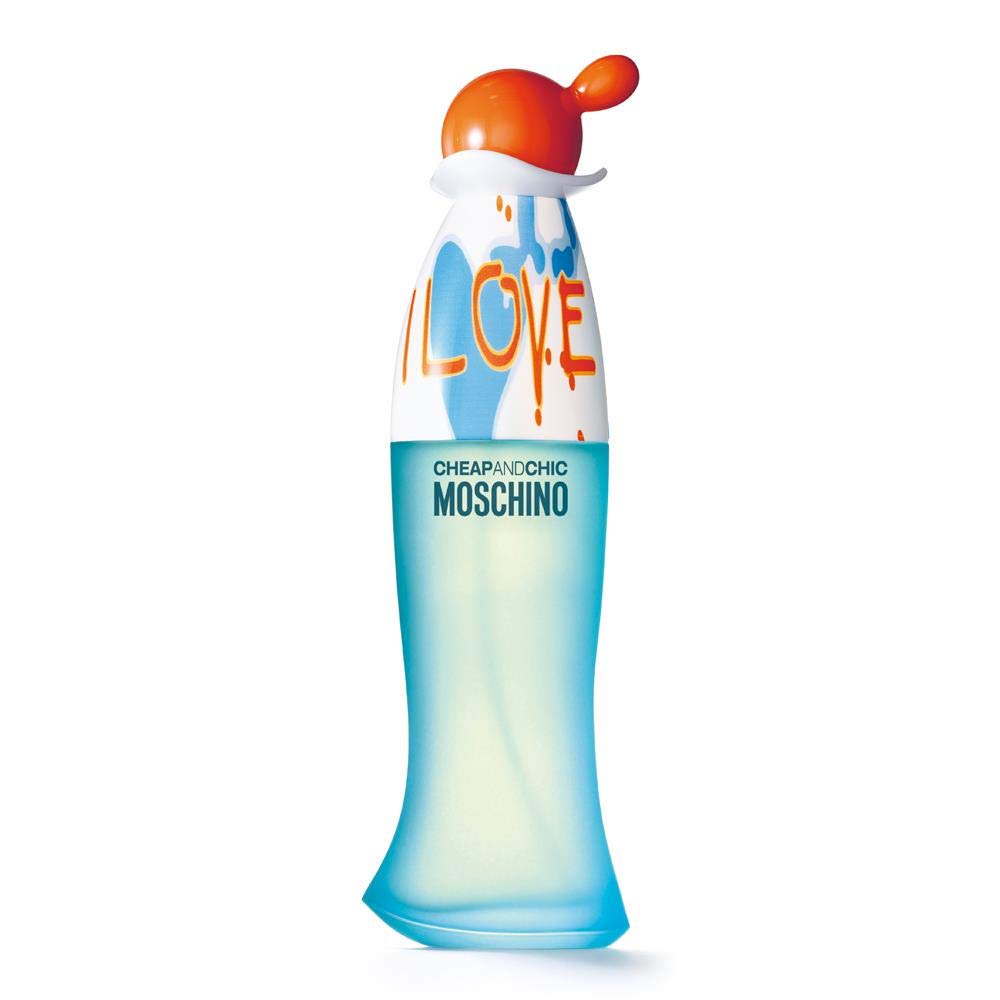 Moschino I Love Love bottle-front, breezy daytime fragrance for warm weather