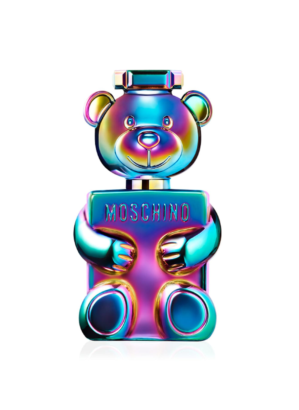 Moschino Toy 2 Pearl bottle closeup evoking elegant daily luxury.