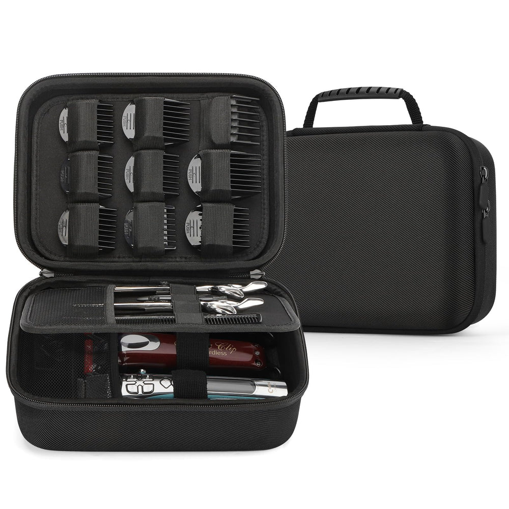 MOSLA hard barber accessories case outer shell protects clippers during travel and daily use.