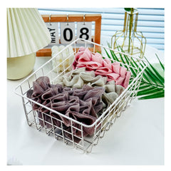 MOSYFEIBI drawstring storage keeps bath tools organized.