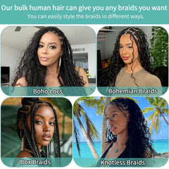 MOTFIN water-wave braiding hair 20 inches for boho looks