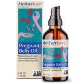 Motherlove Pregnant Belly Oil bottle for gentle skin nourishment during pregnancy