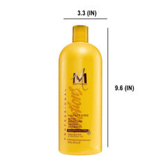 Motions Active Moisture Lavish Shampoo lather demonstrates gentle cleansing that preserves moisture.