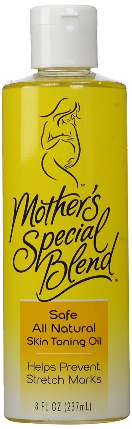 Mountain Ocean Mother's Special Blend bottle featuring natural skin toning oil and hydration