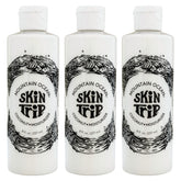 Mountain Ocean Skin Trip coconut body lotion bottle-pour shows quick hydration for daily use.