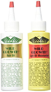 Mountaineer Brand Wild Growth Hair Oil bottle for nourishing shine and scalp care.