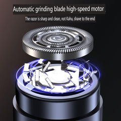 MOVELOVE shaver USB-C charging with LED power display for easy status
