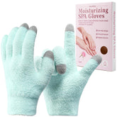 MoyRetty touchscreen gloves with velour front offer all-night moisturizing comfort.