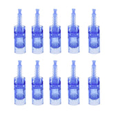 MPK microneedling pen cartridges A6 24-pin 10pcs package for at-home skincare.