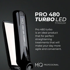 MQ Hair turbo heat 485°F in action delivering fast results.