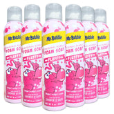 Mr. Bubble Original foam soap bubblegum scent close-up for bath play and creativity.