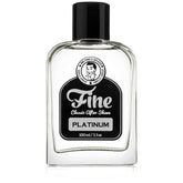 Mr. Fine aftershave bottle closeup for a refreshing grooming ritual
