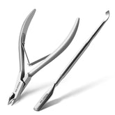 MR.GREEN Cuticle Nippers blade close-up showing precision edge for clean cuts.
