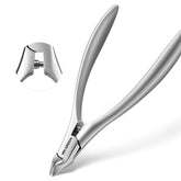 MR.GREEN cuticle nippers overview with built-in spring for smooth trimming.