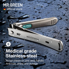 MR.GREEN widened tail base shows center-of-gravity control for easy use.