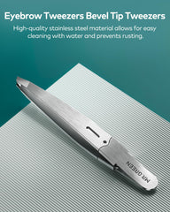 MR.GREEN tweezers ergonomic grip shown for comfortable extended use.